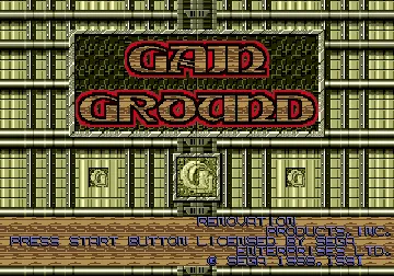 Gain Ground (World) (Alt 1) screen shot title